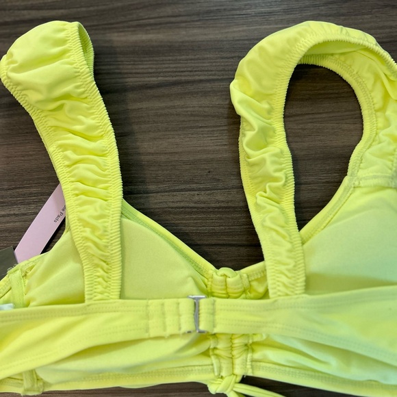 NWT Target bikini! Neon yellow size small top and bottom! - Picture 5 of 11